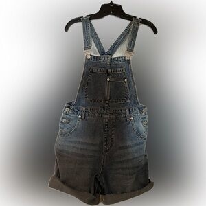 FOREVER 21 - Overall cut-off jumper!  Fun for Summer.  Sz. S